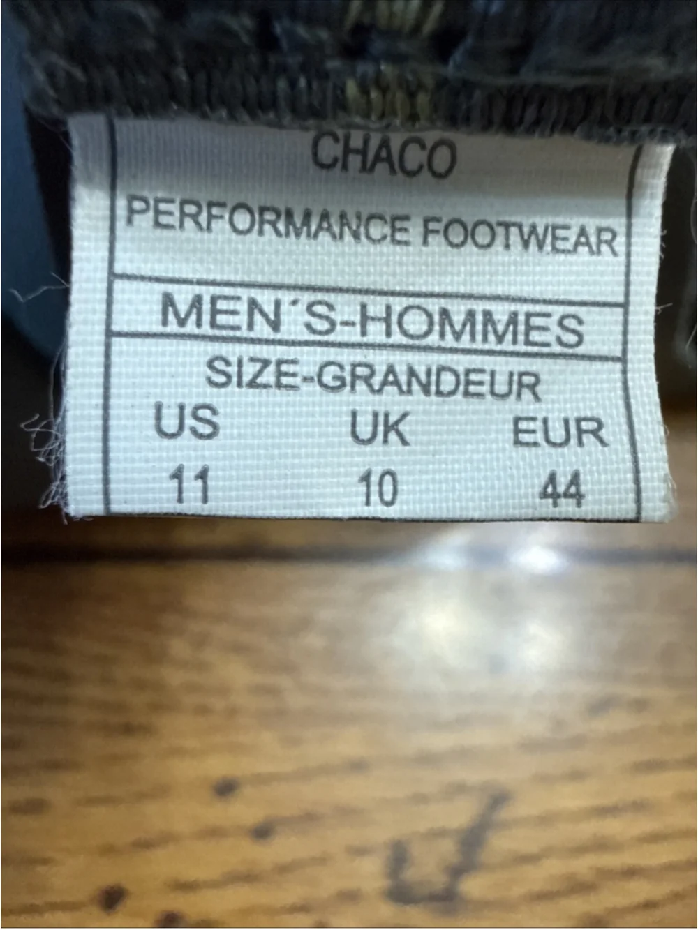 Chaco Chillos Slide Size Uas 11 EU 44 Men's Strappy Sport Sandals Olive Green